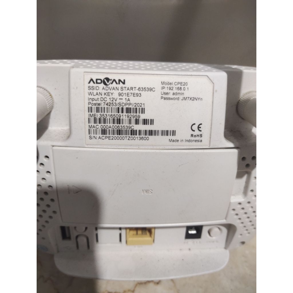 Jual modem wifi CPE20 modem kartu wifi | Shopee Indonesia