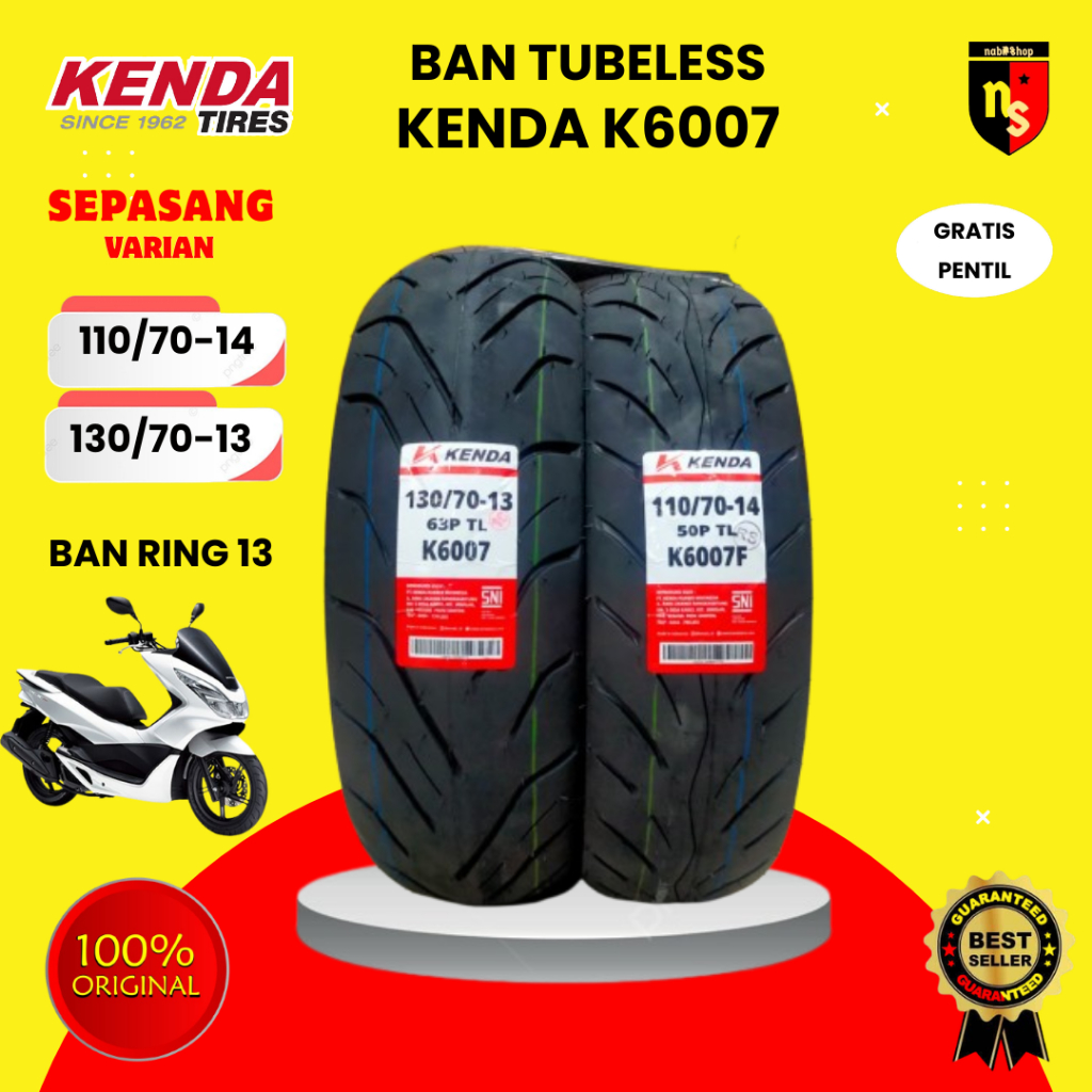 Jual Paket Ban IRC Motor PCX 160 110/70-14 Dan 130/70-13 Tubeless