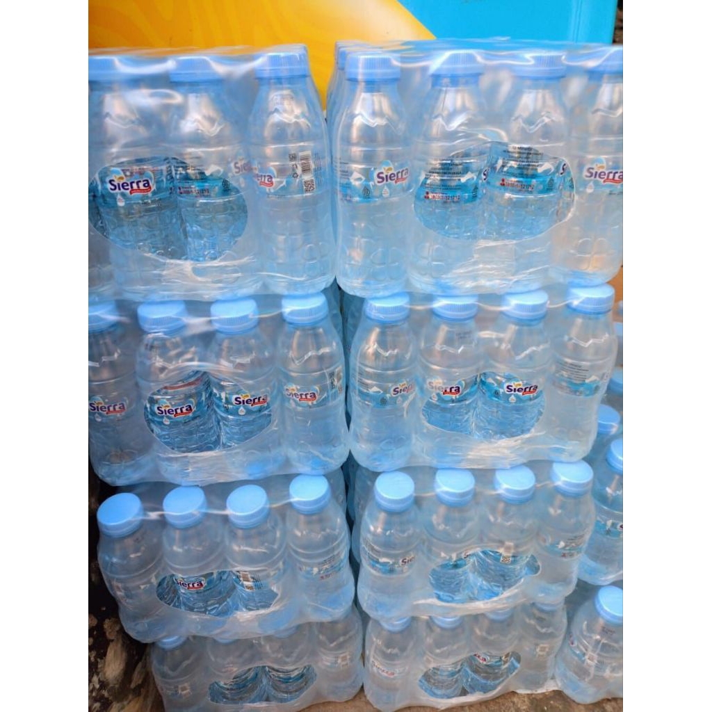 Jual Air Mineral Siera Botol 220 ml 1 Krat isi 24 botol air minum ...