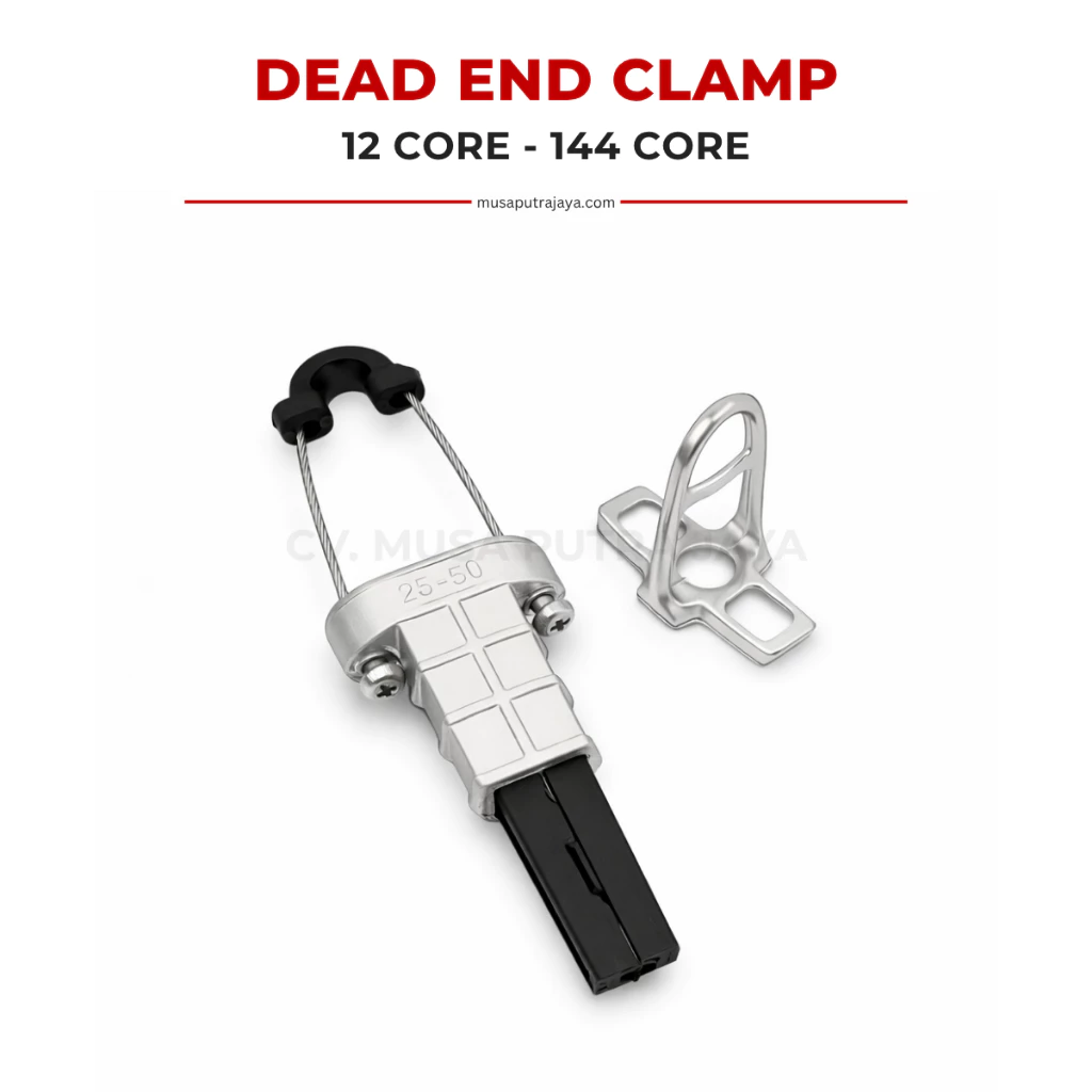 Dead End clamp fiber optik