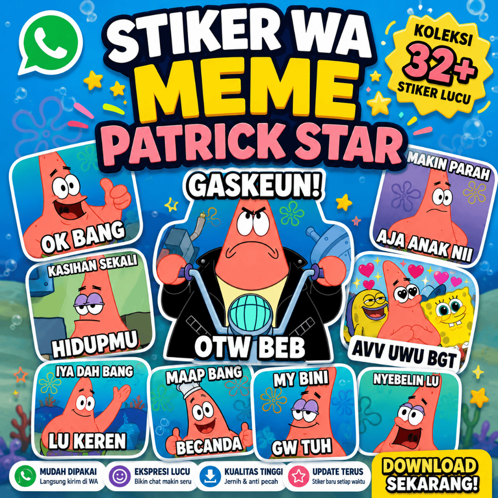 Jual Sticker Wa Terlengkap & Harga Terbaru Mei 2026 | Shopee Indonesia