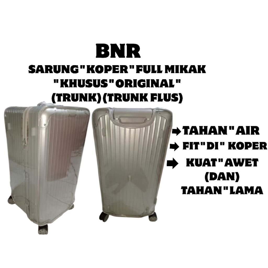 Jual sarung koper full mika khusus RIMOWA 