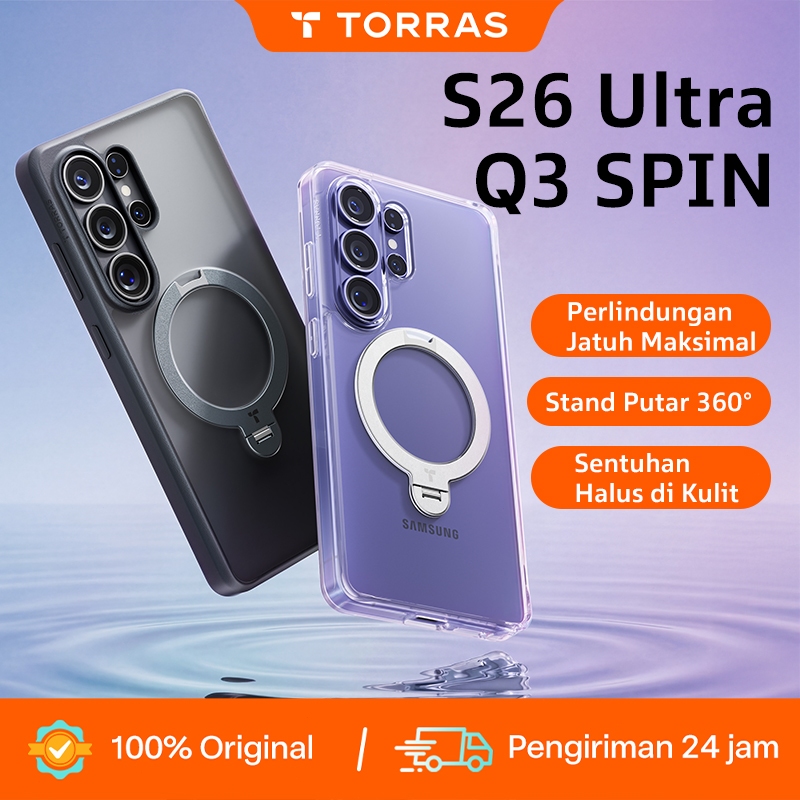 Jual TORRAS Case Samsung Galaxy S26 Ultra S25 MagSafe with 360 Ring ...
