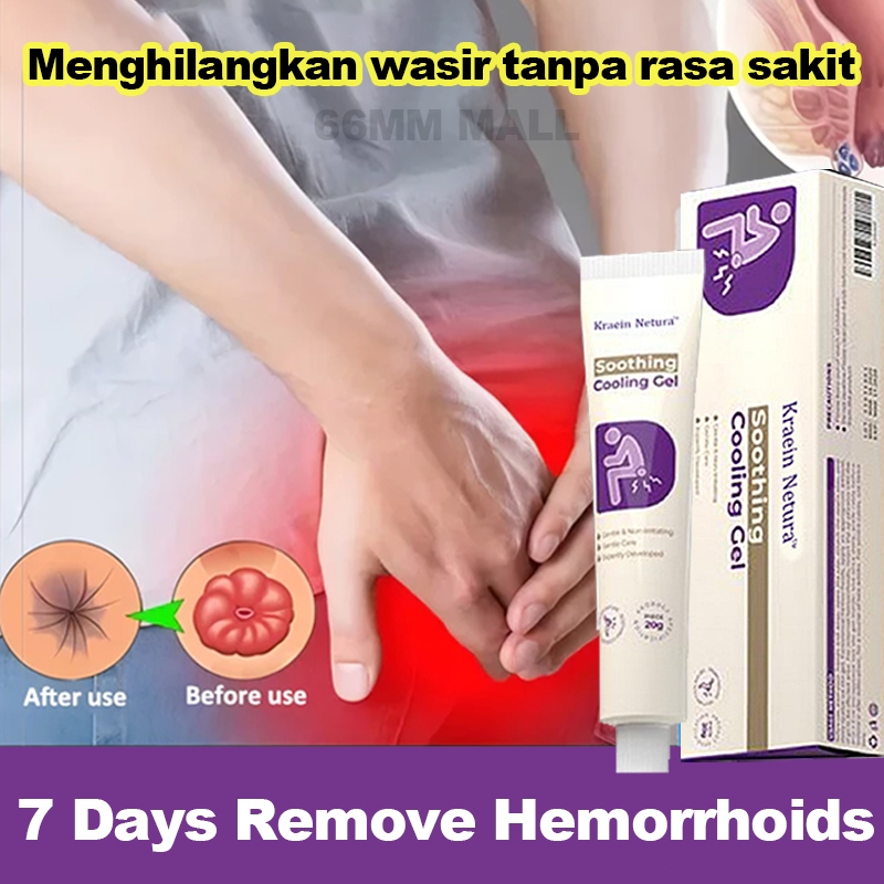 Obat Wasir Obat Ambeyen Salep Ambeien Paling Ampuh Luar Hemorrhoid Cream Soothing Cooling Gel 20g