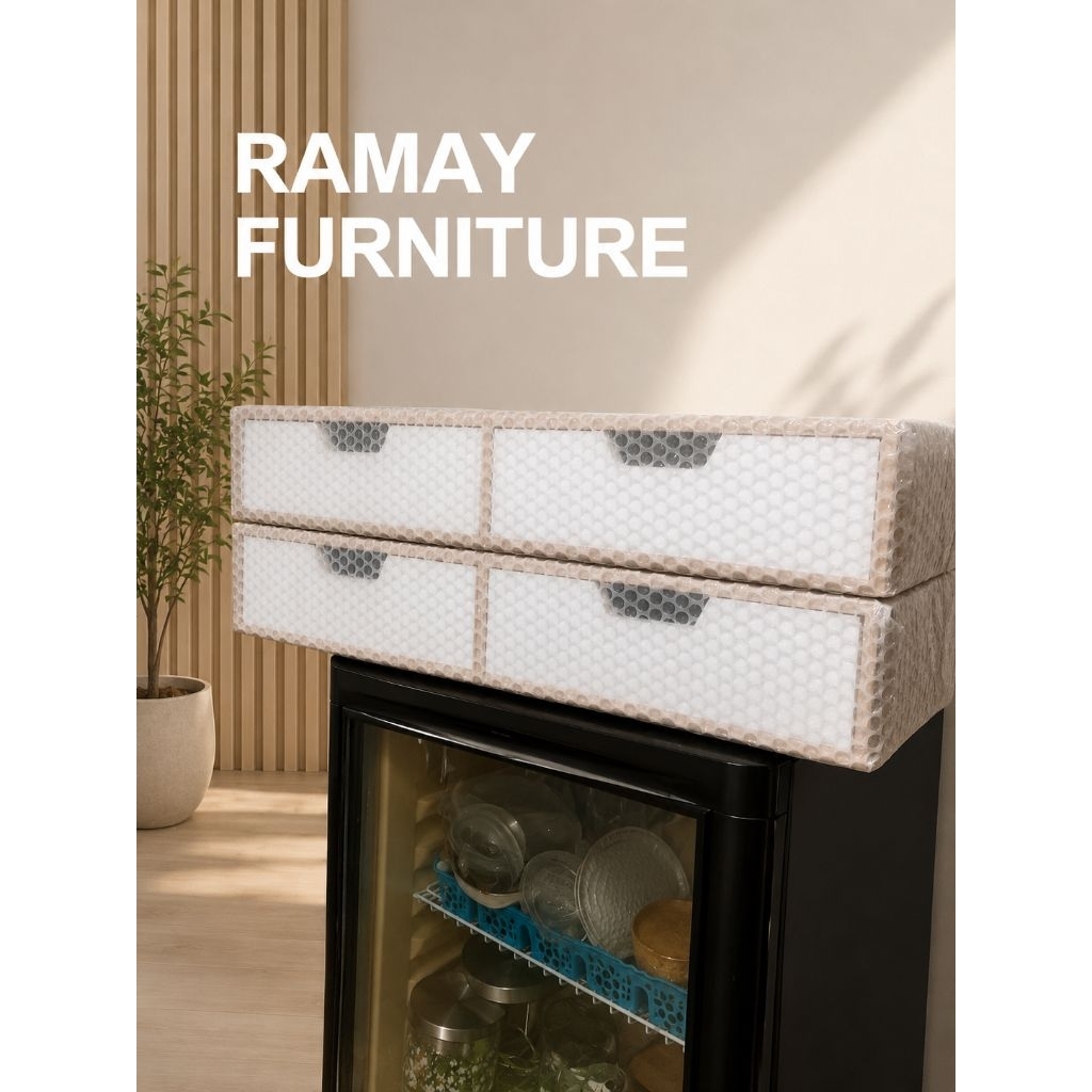 Jual Rak Dinding Ambalan Laci Minimalis 2 Laci Melayang Meja Rias ...