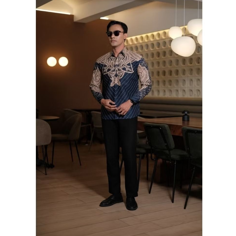 Batik Couple Motif Sinze Modern Atasan Batik 2