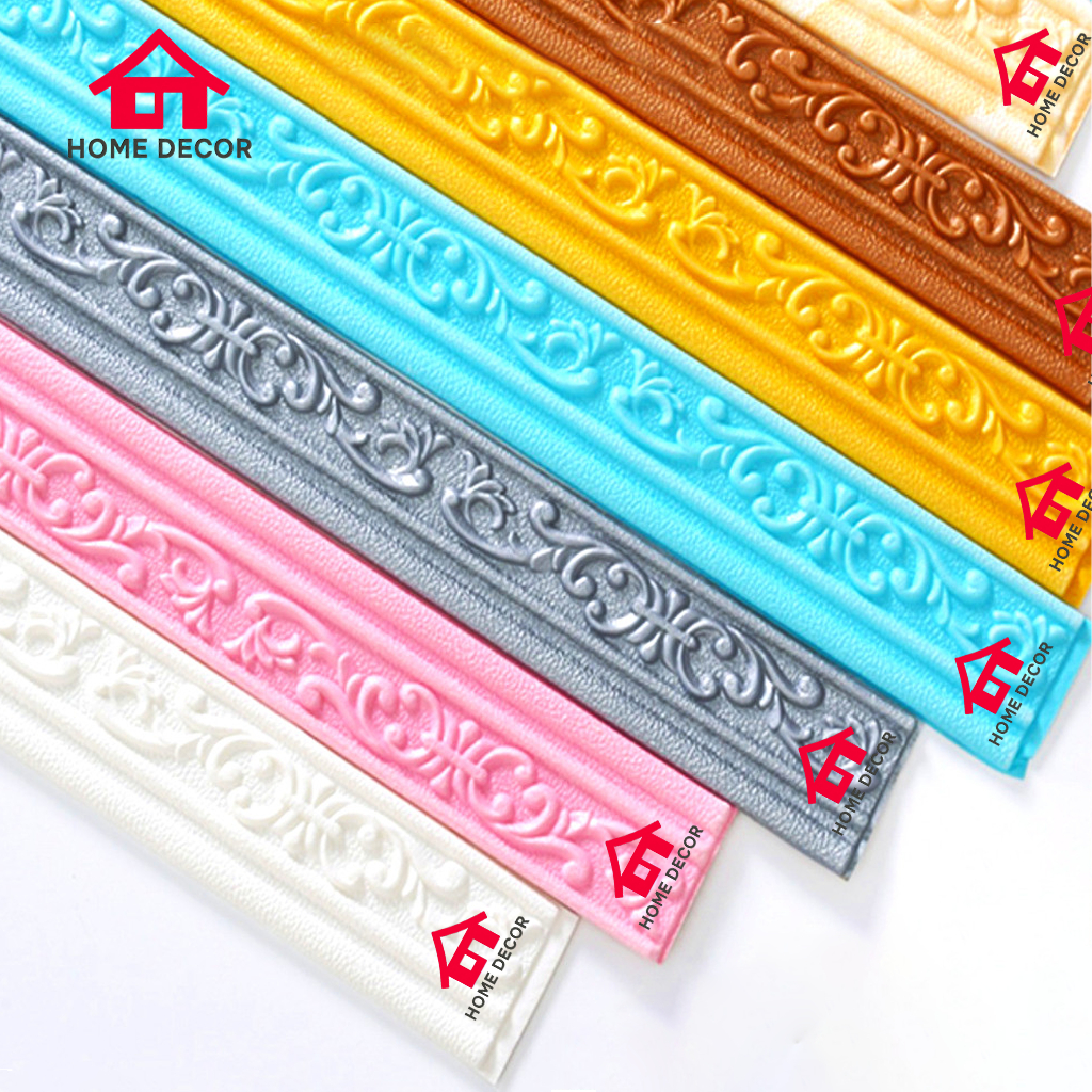 Jual Home decor - Wall Border List / Wallborder Foam 3D 2.3Meter ...