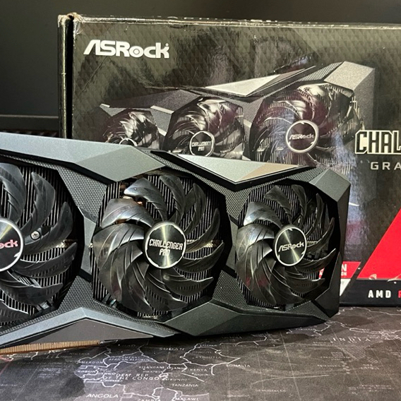 Jual VGA RX 6600 XT 8GB Triple fan Asrock Challenger | Shopee Indonesia