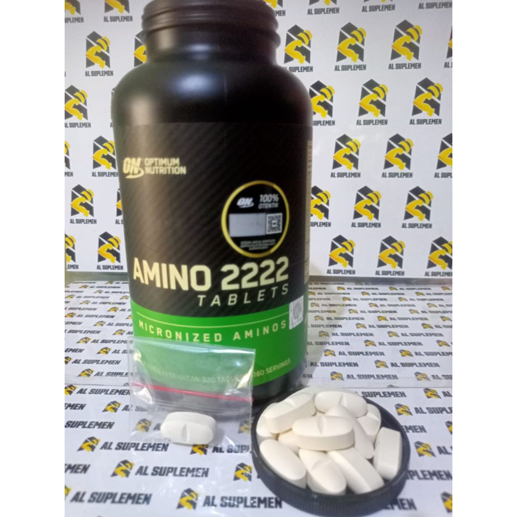 Jual Optimum Nutrition Amino 2222 ECER 50 Tablet & 100 Tablet Suplemen ...