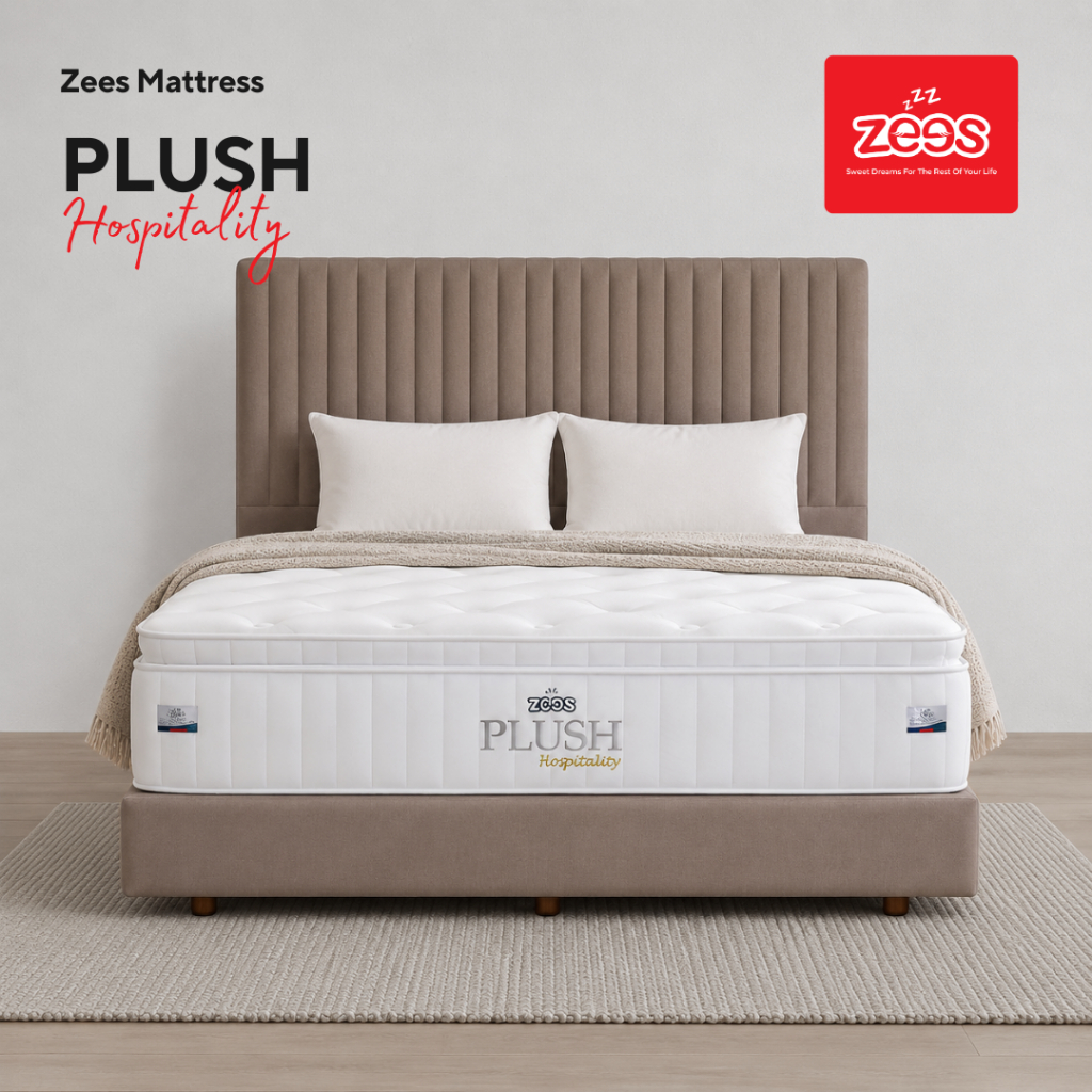 Jual Zees Springbed Tipe PLUSH Pillow Top - Mattress Only | Shopee ...