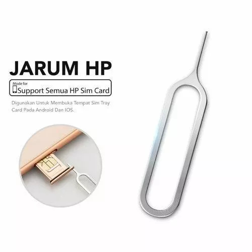 Jual Jarum SIM Card Ejector Injektor Injector Tusuk SIM Handphone HP ...
