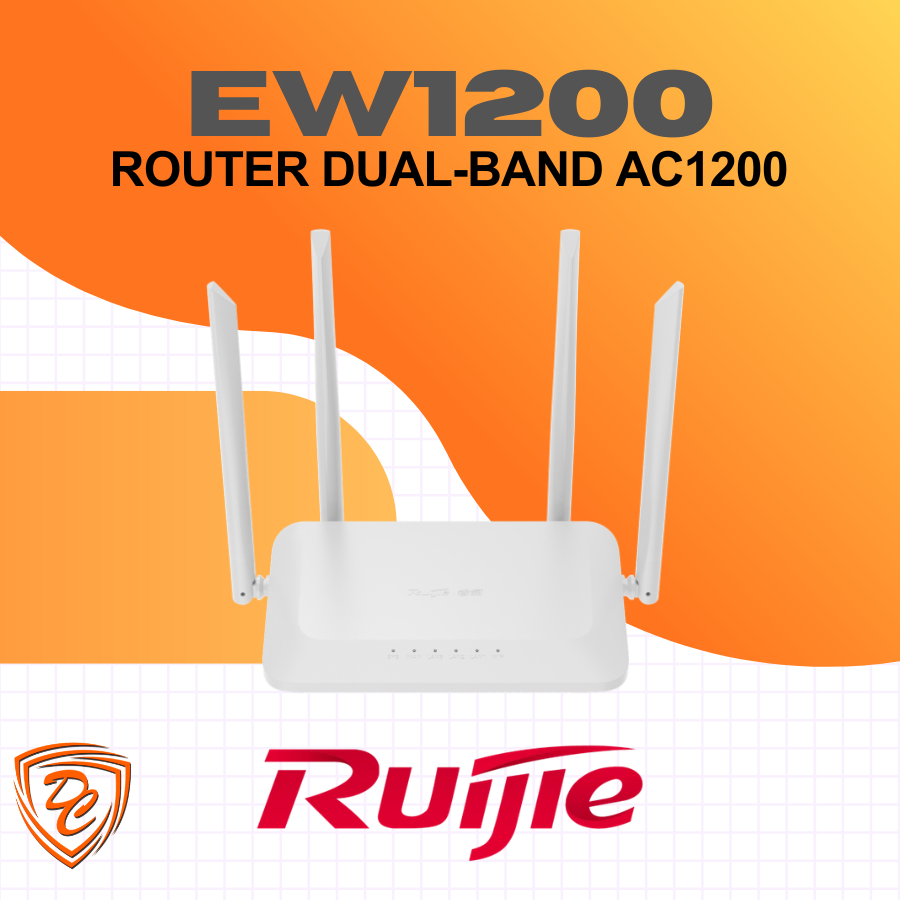 Jual Router Ruijie RG-EW1200 Wifi 5 Reyee 1167Mbps Wireless Dual-band ...