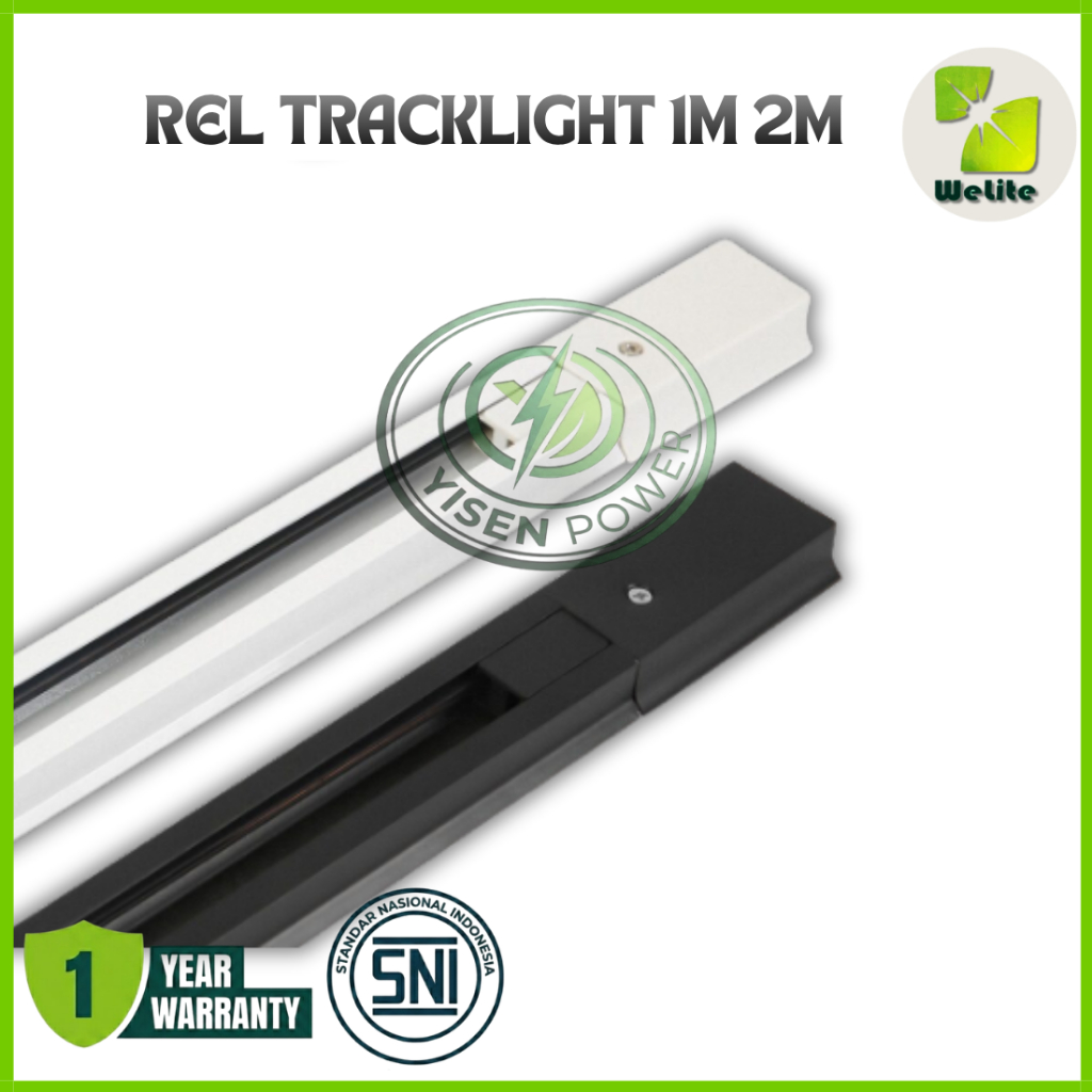 Jual Rel Track 1M Lamp Rail REL LAMPU Tracklight LED TRACK REL | Shopee ...