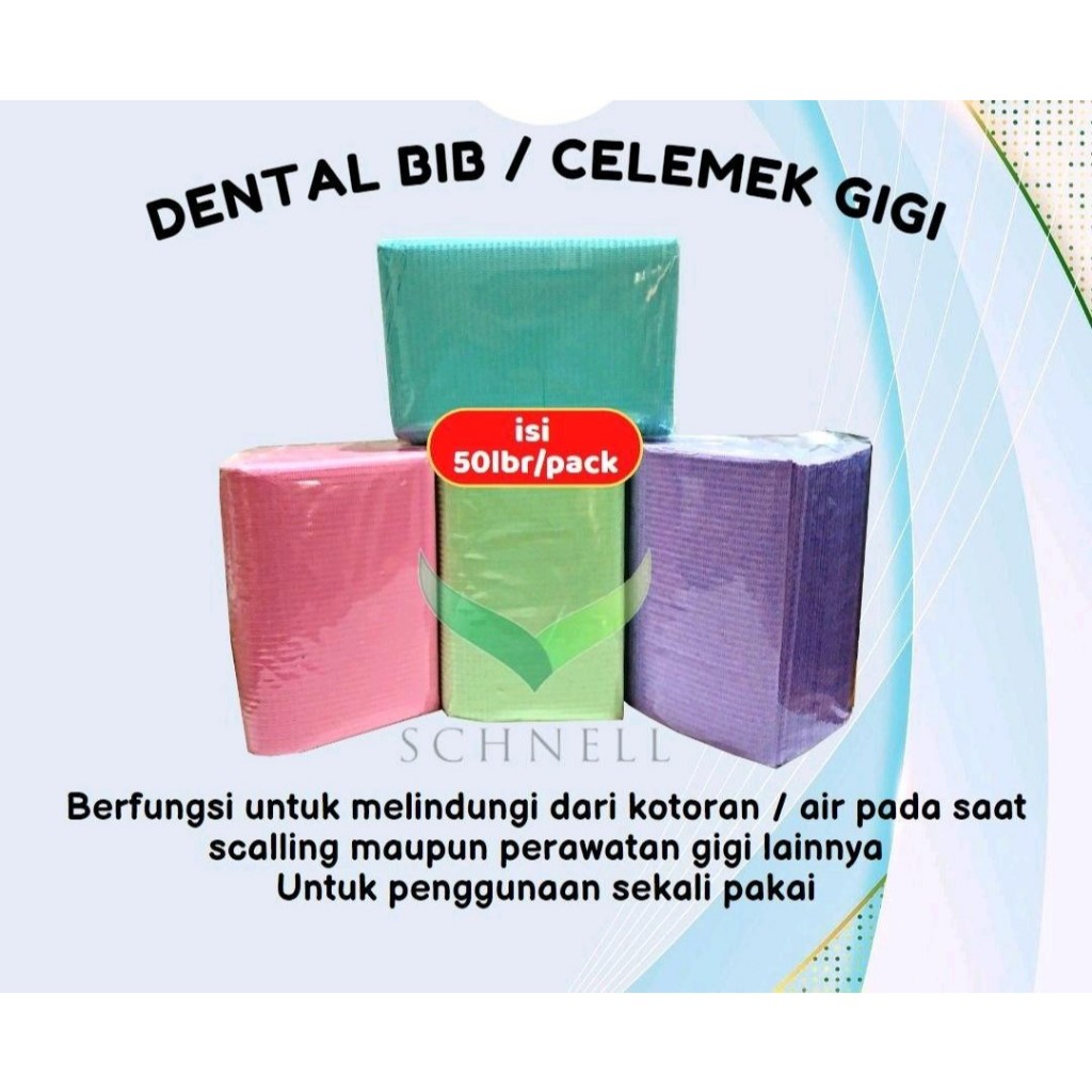 Jual Dental Bib / Polybib / Poly Bib / Celemek Dental / Tisu / Tissue ...
