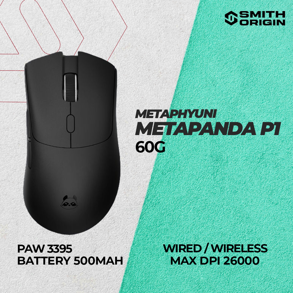 Jual Metaphyuni Metapanda P1 PAW3395 Trimode Wireless Gaming Mouse ...