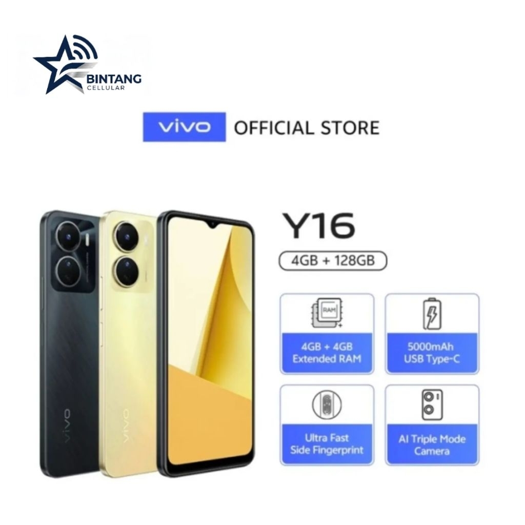 Jual Vivo Y16 4/128 Terlengkap & Harga Terbaru Juli 2026 | Shopee Indonesia