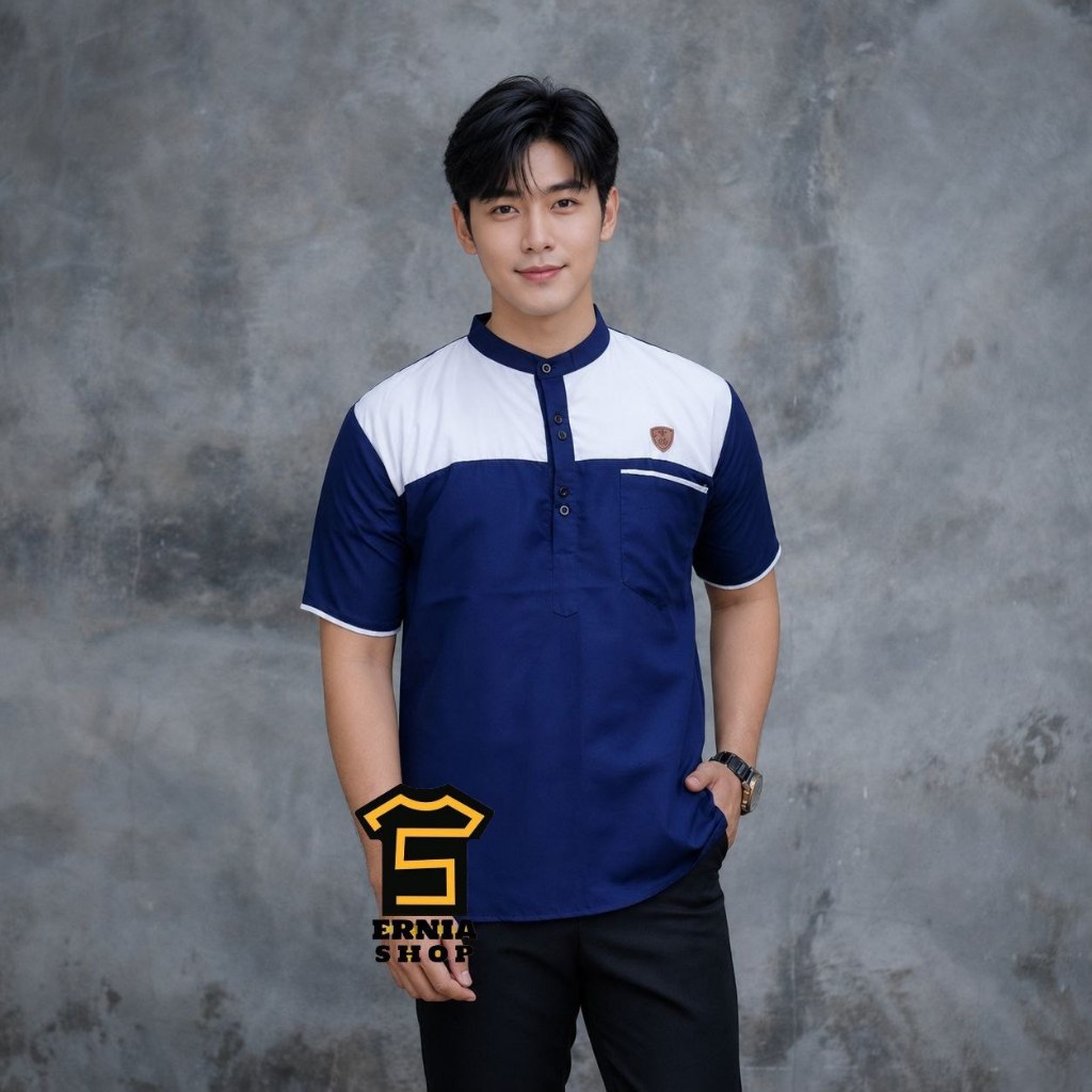 baju kokokombinasi lis full katun baju koko terbaru