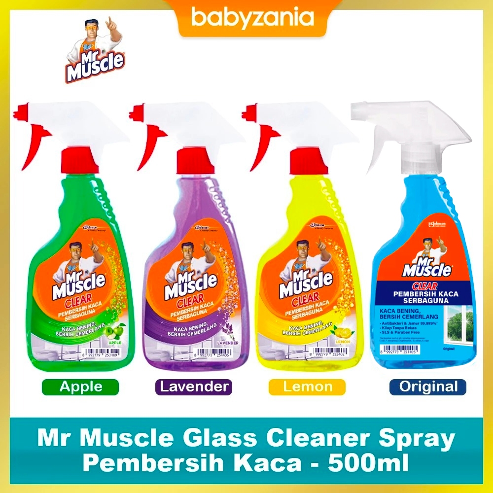 Jual Mr Muscle Glass Cleaner Spray Pembersih Kaca - 500ml | Shopee ...