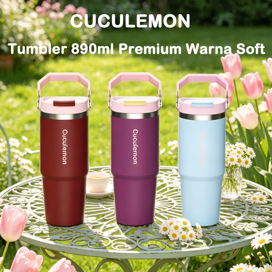 Jual Cuculemon Tumbler 900ML Stainless Steel Vacuum Insulated Tahan ...