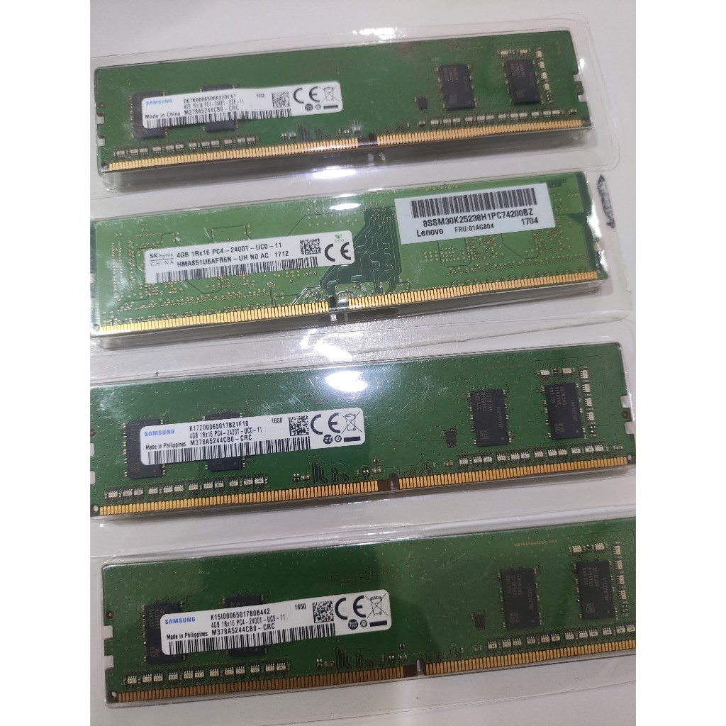 Jual Dijual Ram DDR4 Untuk Komputer / PC 4GB (Stock banyak) | Shopee ...