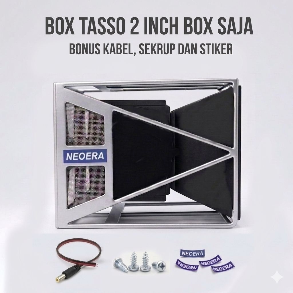 Jual Box tasso 2 inch box saja plus kabel | Shopee Indonesia