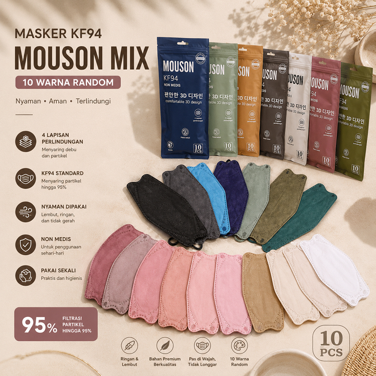 Jual Masker KF94 Terlengkap & Harga Terbaru Agustus 2026 | Shopee Indonesia