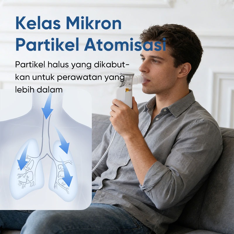 Jual MCI Portable Handheld Inhaler Nebulizer desain ergonomis ...