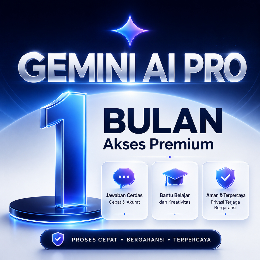Gemini AI Pro 1 Bulan | Veo 3