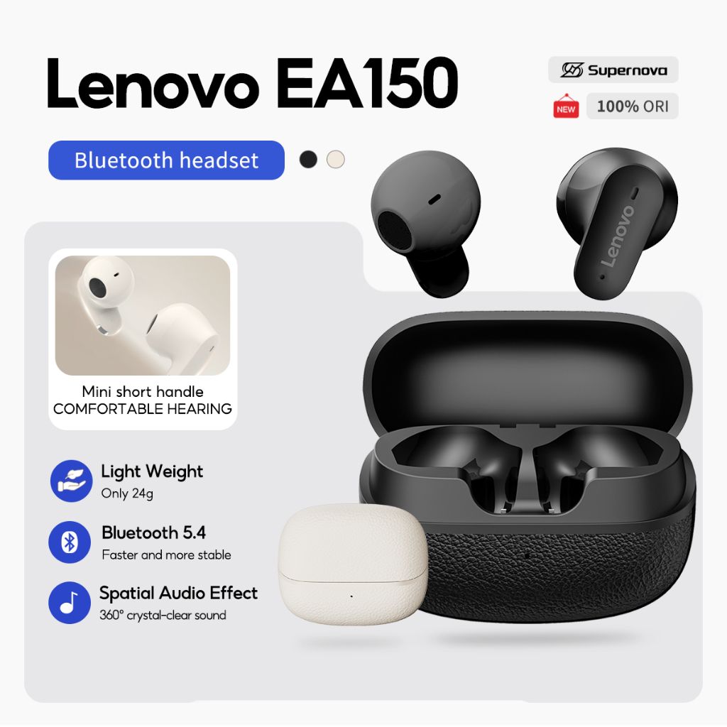 Jual Supernova x Lenovo Thinkplus EA150 ENC True Wireless Bluetooth 5.4 ...