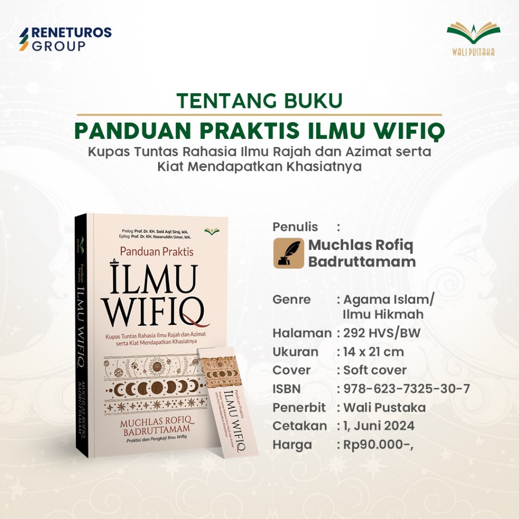 Jual Buku Panduan Praktis ILMU WIFIQ - Muchlas Rofiq Badruttamam - Wali ...