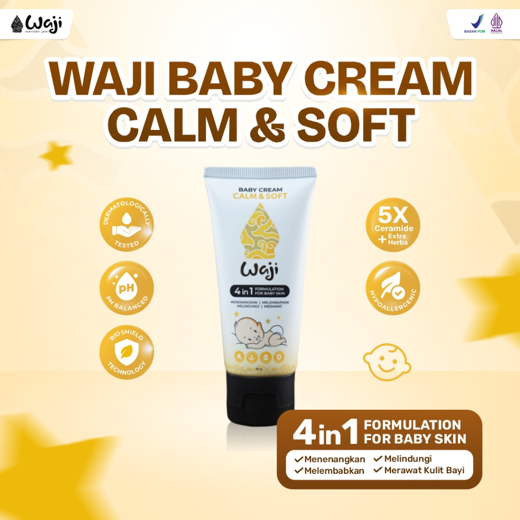 Jual Waji Baby Cream Calm & Soft | Shopee Indonesia