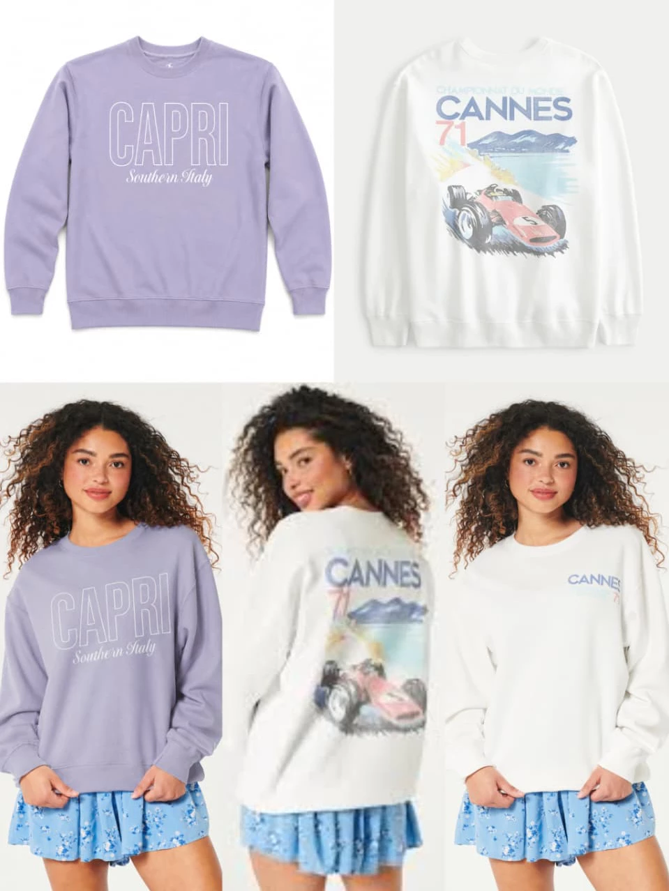 Sweatshirt HLS Oversize - Sweater Wanita - 2536