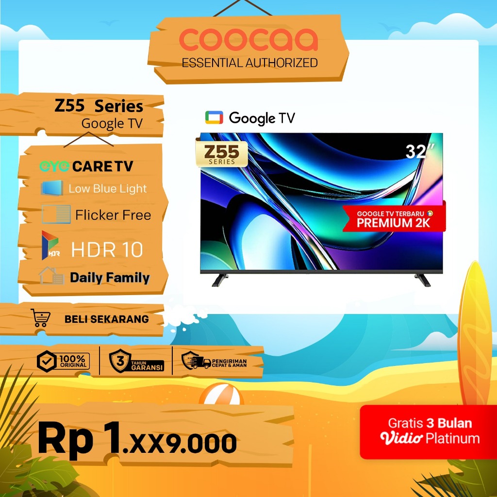 Jual TV Coocaa 32 Inch Terlengkap & Harga Terbaru Agustus 2026 | Shopee ...