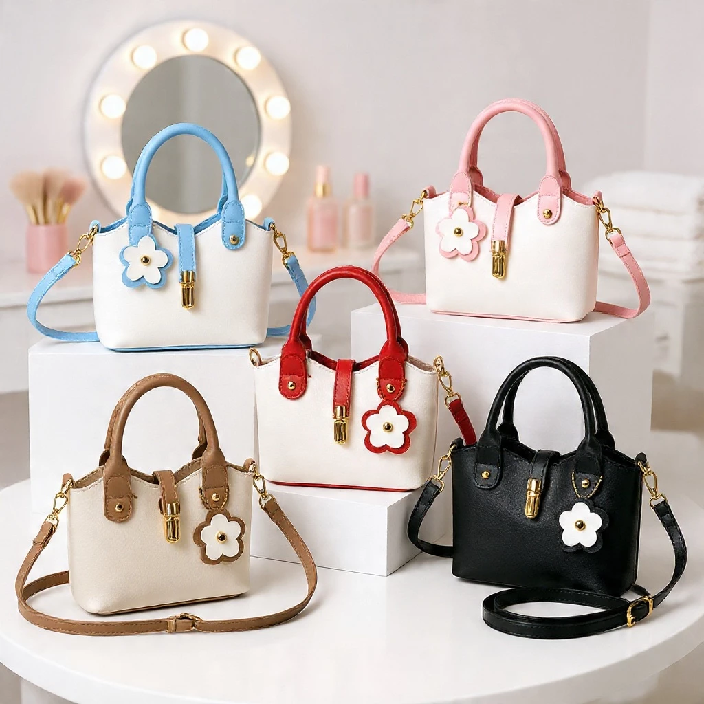 Tas Selempang Wanita Kekinian HandBag SlingBag Simple Lily's Bag Muat Banyak Barang Minimalist