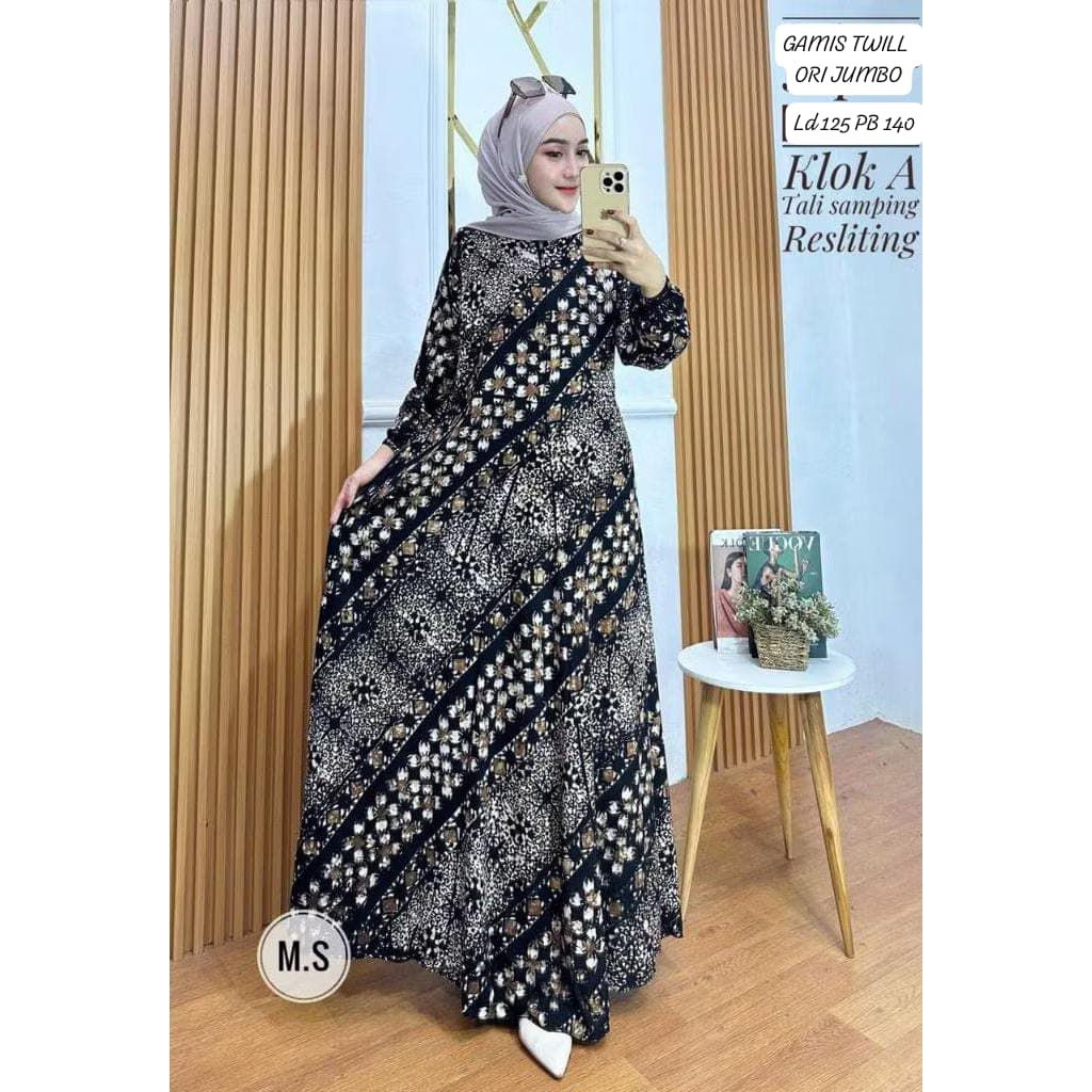 Gamis Twill Jumbo Dan Shopee Indonesia 5