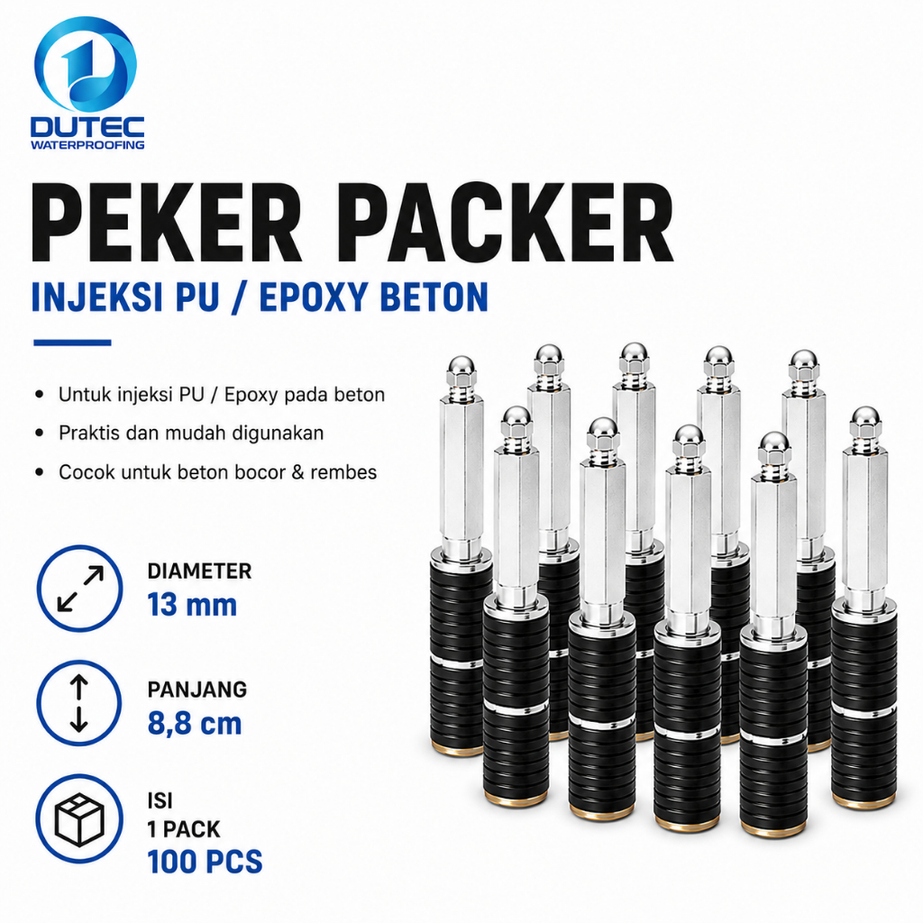 Jual Packer / Jarum Suntik Injeksi Beton / Peker / Grouting Needles A10 ...