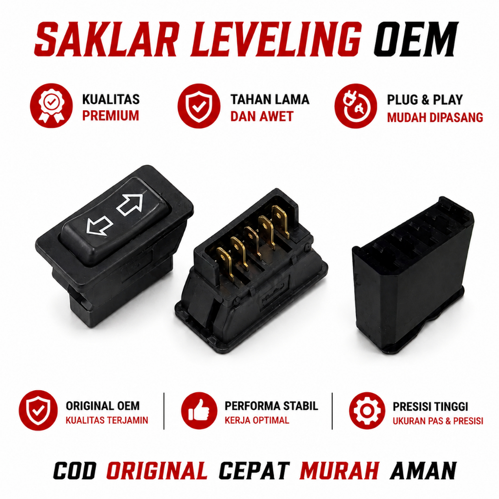 Jual ORIGINAL SAKLAR LEVELING SWITCH POWER WINDOW ANAKAN SAKLAR POWER ...