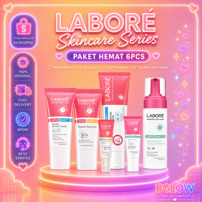 Jual [ISI 6PCS]BUNDLE LABORE SERIES PAKET USAHA | PHYSICAL SUNSCREEN ...