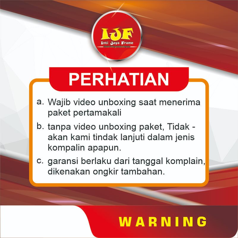 Jual Fiber Batangan Bingkai Minimalis PolyFrame S24 (3cm) | Shopee ...