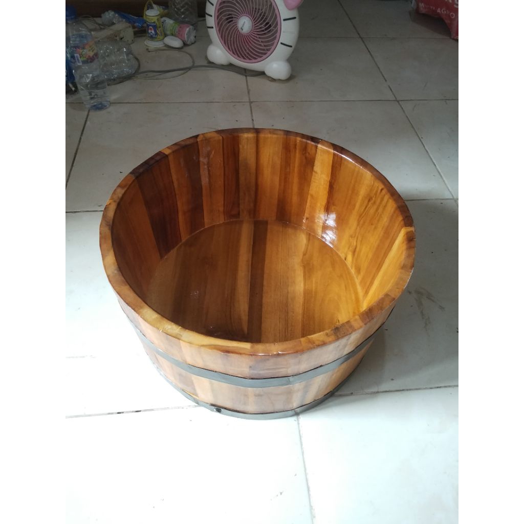 Jual Ember kayu jati Jawa list hitam | Shopee Indonesia