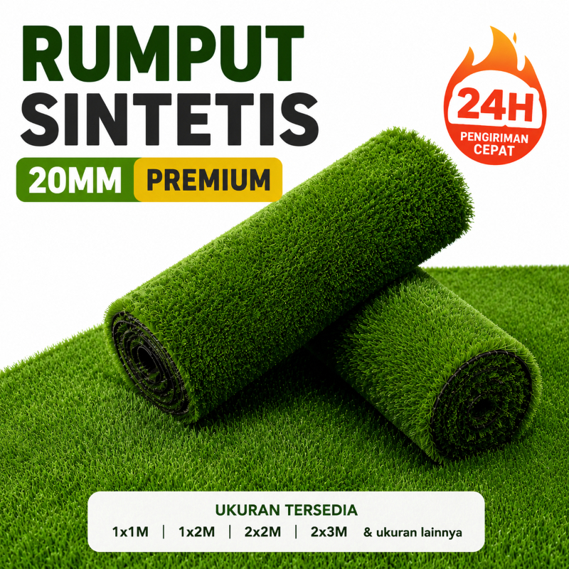 Rumput sintetis Swiss berwarna hijau penuh yang tahan air dan sinar UV / rumput sintetis yang dapat dilepas, ukuran 2×1, 2×2, 2×3, dan ukuran lainnya / tahan lama, rumput lapangan olahraga bergaya minimalis Jepang, cocok untuk teras rumah dan halaman luar