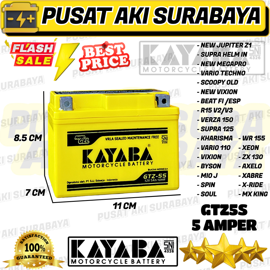 Jual Aki Kayaba Terlengkap & Harga Terbaru Juli 2026 | Shopee Indonesia
