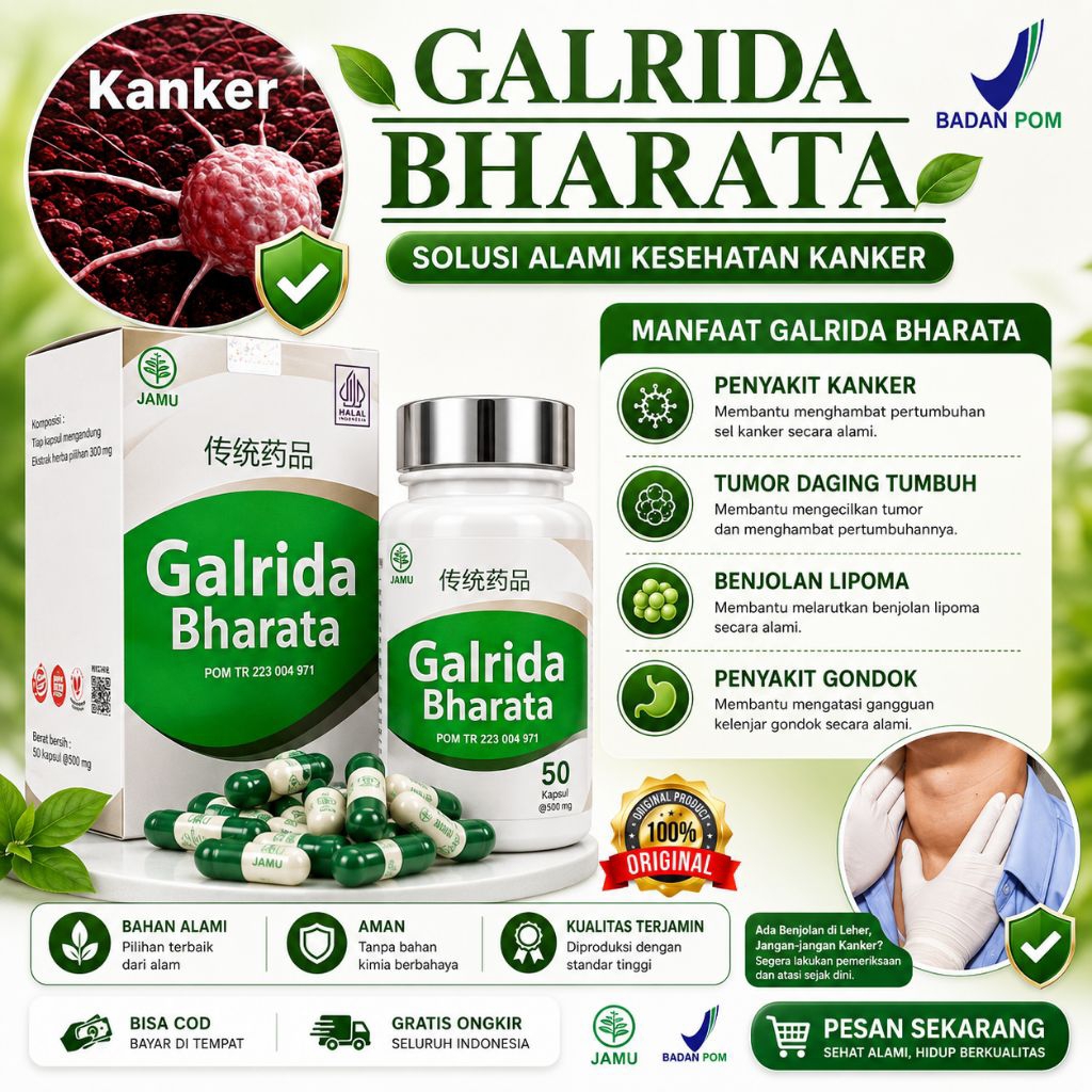 Obat Kanker Ampuh Obat Tumor Kista Benjolan Lipoma Obat Gondok Galrida Bharata