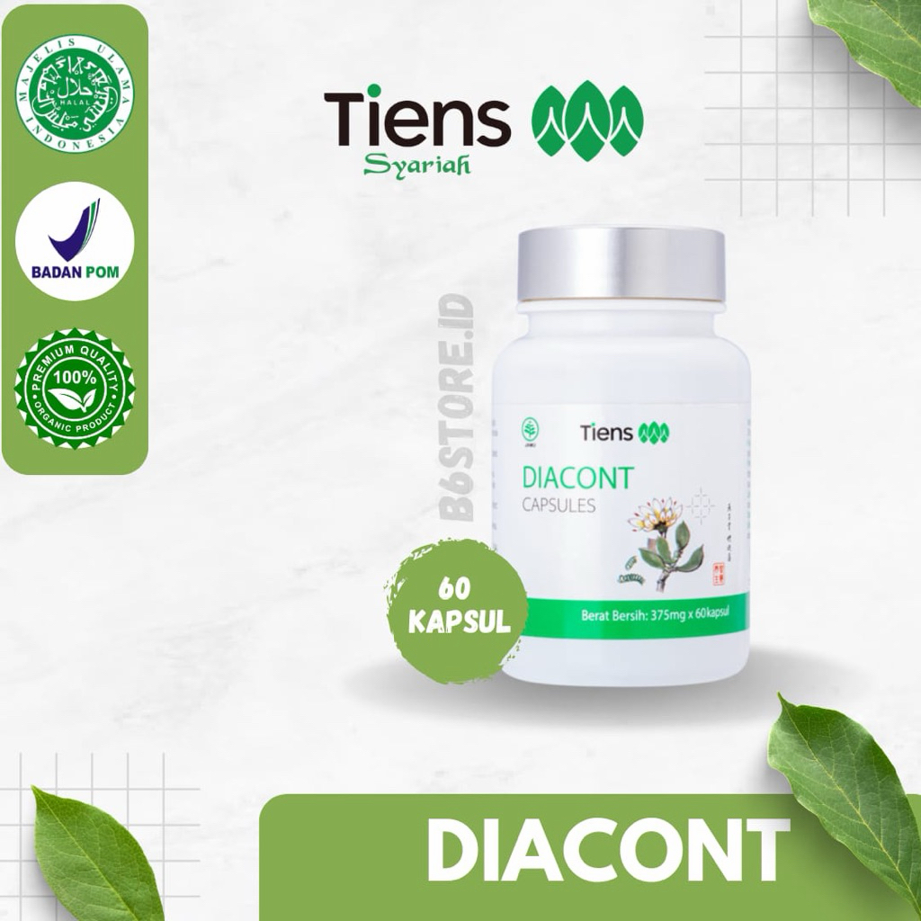 DIACONT TIENS - obat diabetes |  penurun kadar gula darah & kolesterol