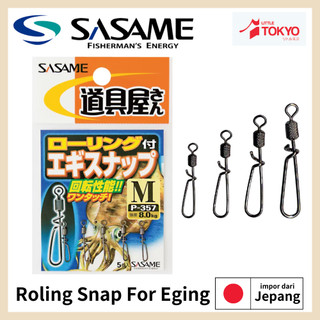 Sasame Rolling Egi Snap P-357 Qualitas Premium Original Japan