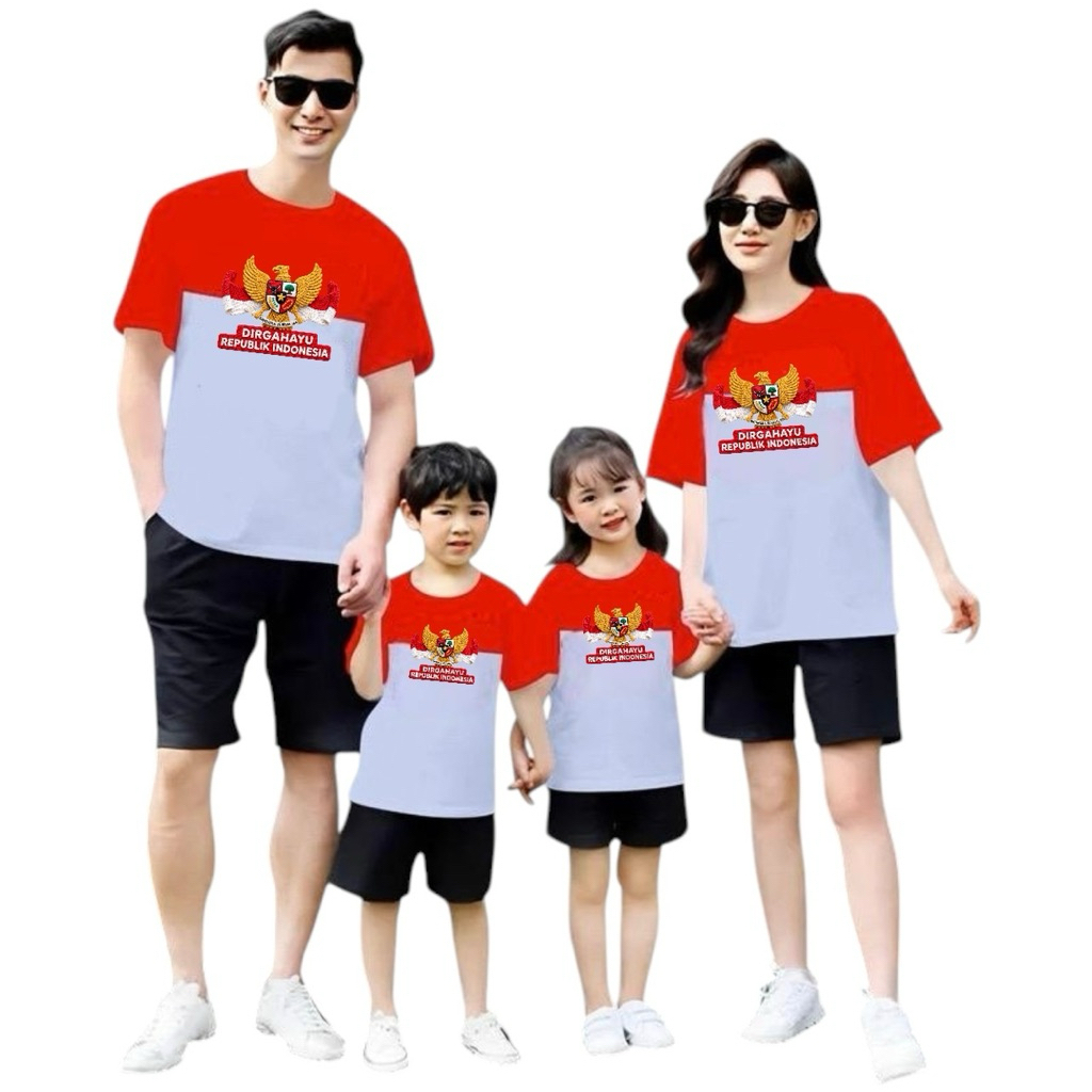 Kaos distro unisex 17 AGUSTUS COUPLE