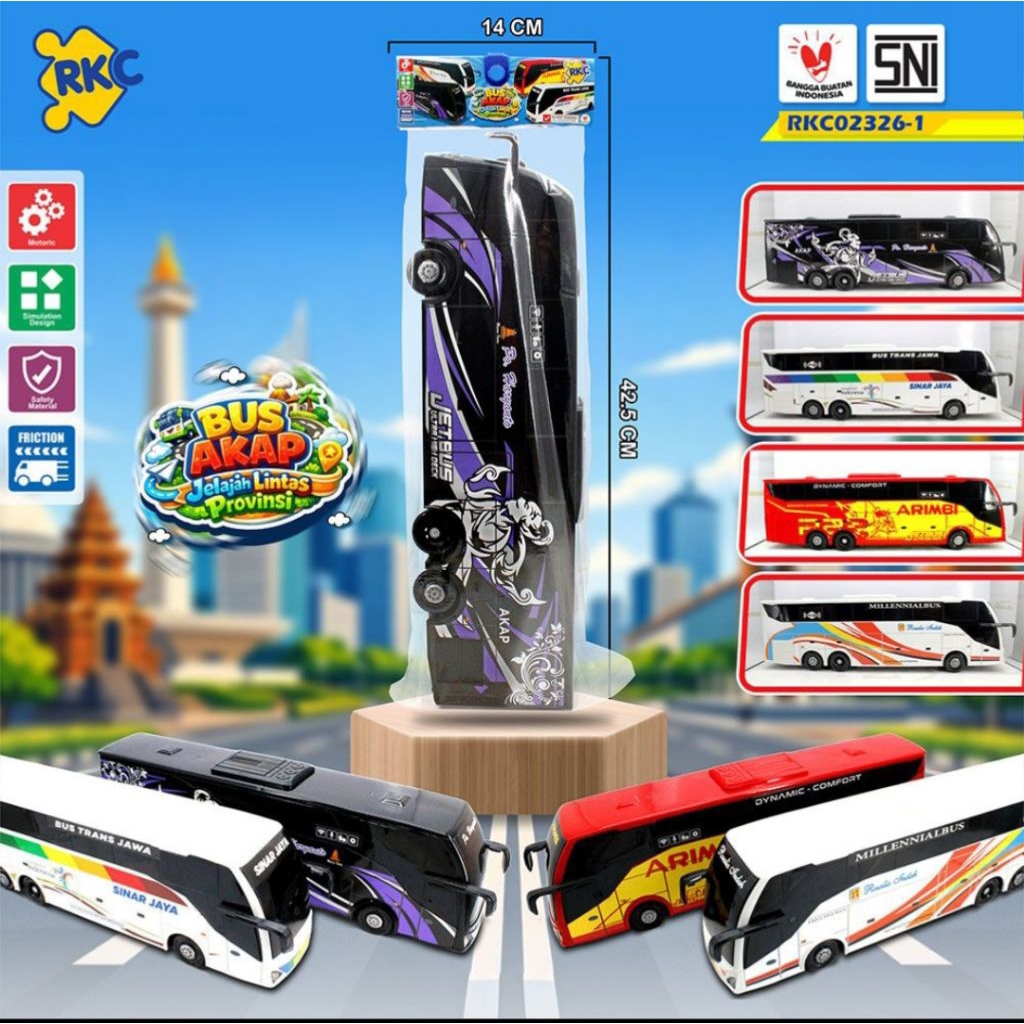 Jual Official Store RKC Bus Miniatur UHD Tronton | Shopee Indonesia