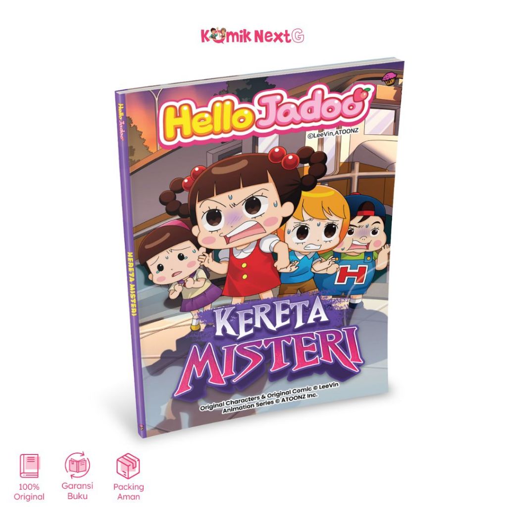 Jual Komik Hello Jadoo: Kereta Misteri - Buku Komik Anak Muffin ...