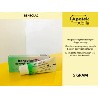 BENZOLAC GEL 5 GRAM OBAT JERAWAT