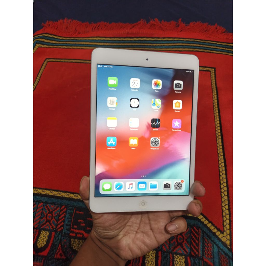 Jual ipad mini 2 32gb mulus bagus normal layar 8in tab tablet bekas ...